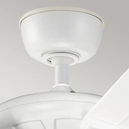 Plafondventilator met verlichting - Kevlar - 42in / 107cm ventilator - mat wit — thumbnail 3