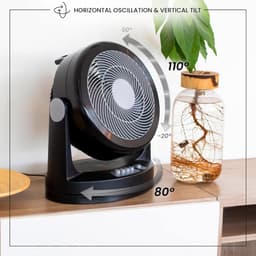 Vloerventilator - Tafelventilator - Kantelbaar - Meerdere Snelheden - Premium — thumbnail 3