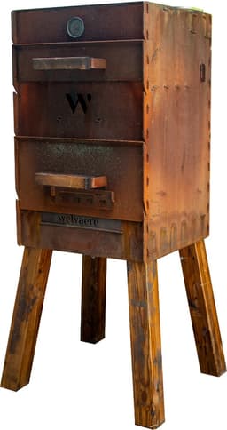 Welvaere Utenovn Pizza oven - Complete set - Houtgestookt - Cortenstaal — thumbnail 1