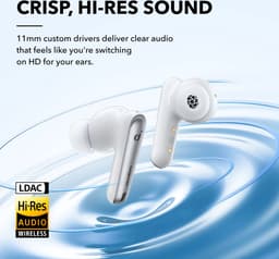 Anker Liberty 4 Draadloze Oordopjes - Noise Cancelling Headset - Wit — thumbnail 3