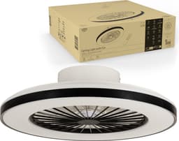 LED's Light - Plafondventilator met verlichting - Ø 48 cm - Zomer- en winterstand - Dimbaar - Met afstandsbediening — thumbnail 3