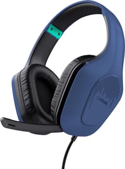 Trust GXT 415B Zirox - Gaming Headset - Bedraad - 50mm Drivers - Over-ear - Blauw — thumbnail 1