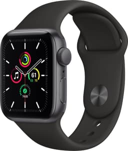 Apple Watch SE 2021 - Smartwatch dames en heren - 40mm - Spacegrijs — thumbnail 3