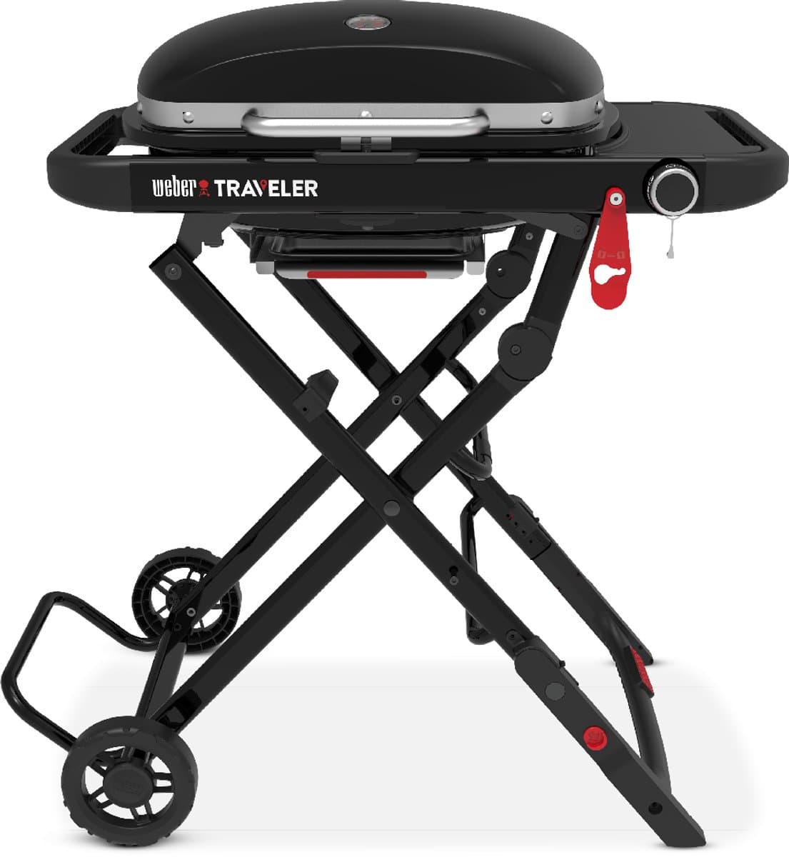 Weber Traveler Compact - Stealth Edition - Gasbarbecue — afbeelding 1