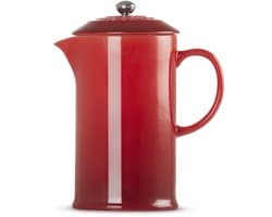 Le Creuset Cafetière 1 Liter in Aardewerk Kersenrood