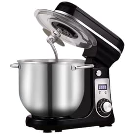 Vedder House - Keukenmachine - Zwart - 6 liter - 1200 Watt - Keukenmixer - 6 snelheden - Vaatwasserbestendig — thumbnail 1