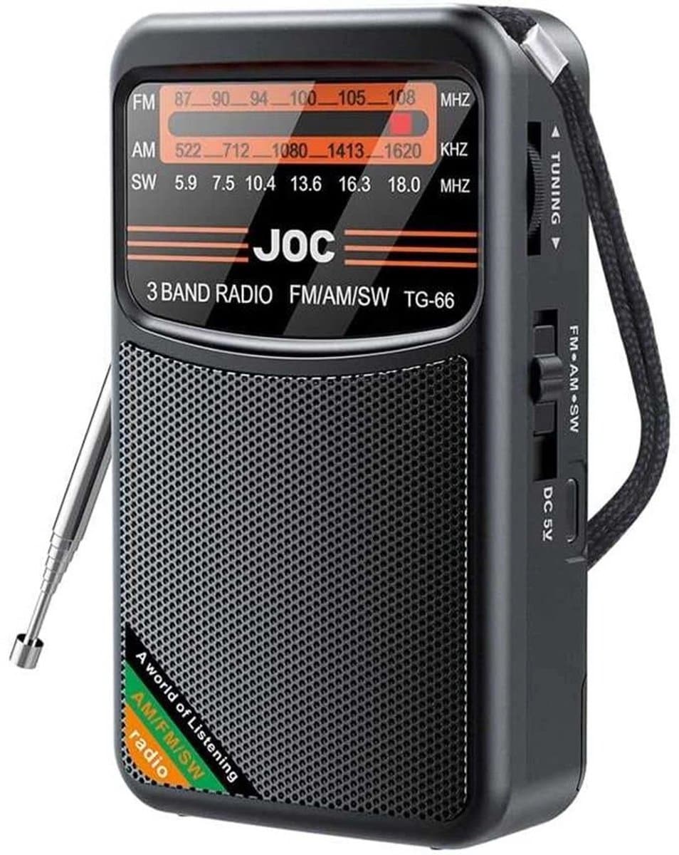 Natuurlijker leven - Full-Range Pocket Radio FM/AM/FW - draagbare radio - noodradio — afbeelding 1