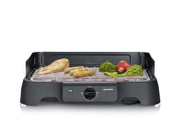 Severin PG 8593 Elektrische BBQ Tafelgrill – 2000 W – RVS Grillrooster – Temperatuurregelaar 35-200°C — thumbnail 2