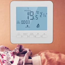 Slimme Thermostaat met LCD Display voor Energiebesparing Thuis en Vakantie — thumbnail 3