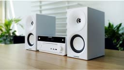 Blaupunkt - Stereo set - Speaker - FM-radio, AUX-aansluiting en USB-aansluiting, Bluetooth, HDMI-ingang, wekker, LED-display, kleur wit, MS30.02BT — thumbnail 2