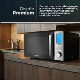 Magnetron – Microgolfoven – Combimagnetron – Mini-oven – Keukenoven – 26 Liter Inhoud – 900 Watt Vermogen – Convectie- en Grillfunctie – 20 Kookprogramma's — thumbnail 4