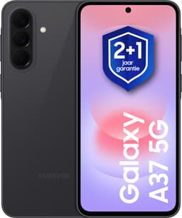 Samsung Galaxy A37 5G - 128GB - Awesome Charcoal + 1 jaar extra garantie — thumbnail 1