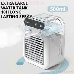 Auto Voertuig Airconditioner Huishoudelijke Ijs Mist Airconditioner Outdoor Auto Koeling Kleine Ventilator Slaapkamer RV Auto Gemonteerde Luchtkoeler — thumbnail 5