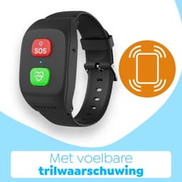 Wiesba WB69S - GPS Horloge Senior - Smartwatch voor Ouderen - Persoonlijke alarmen - alarm horloge ouderen - GPS Horloge Alzheimer - Valdetectie - Persoonlijk alarm — thumbnail 2