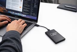 Externe Harde Schijf - Draagbare Opslag - Data Back-up - Snelle USB 3.0 - 2 Terabyte - Zwart — thumbnail 2
