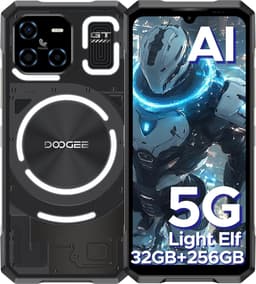 DOOGEE Blade GT 5G -RobuusteSmartphone - RobuusteTelefoon - LED - 6,72 inth FHD + 120 Hz - 32 GB RAM + 256 GB ROM/2TB TF- WiFi 6 -NFC - Face ID - Vingerafdrukherken - Zwart — thumbnail 1