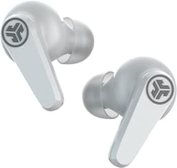 JLab Go Pods ANC Draadloze Oordopjes Met Noise Cancelling - Oortjes Draadloos Bluetooth - 26 uur Batterijduur - Hybrid ANC - Equalizer EQ4 App - Multipoint - Fast Charging Case - Wit — thumbnail 3