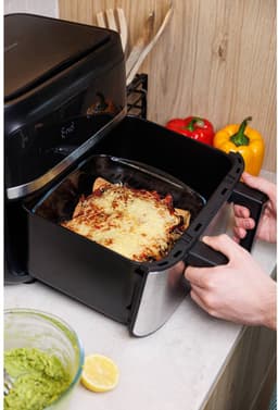 Pyrex - Airfryer Ovenschaal - 25x22x7 cm - Vierkant — thumbnail 1