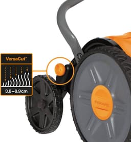Stille Handmaaier Gazonmaaier Maaibreedte 43 cm Traploos Verstelbaar — thumbnail 4