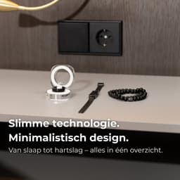 NOLATR Smart Ring LUX – Slimme Ring met Stappenteller, Activiteitstracker & Hartslagmeter – Zonder Abonnement & Nederlandse App – Zwart – Maat 10 — thumbnail 5