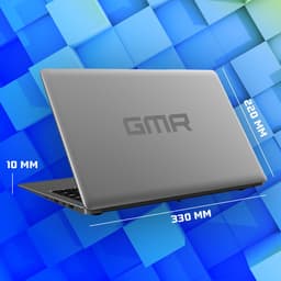 Laptop 14 Inch - Windows 11pro - Intel Celeron N4000 - 6GB RAM - 128GB SSD - GMR Notebook voor Studie, School, Office, Internet, E-mail en Thuiswerken - Studenten Laptop - Compacte Werk Laptop — thumbnail 5