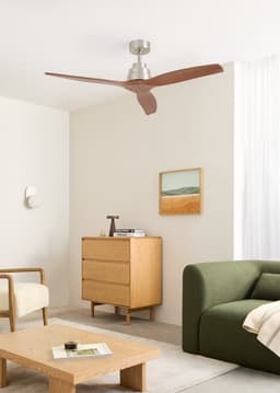 CREATE - Stille plafondventilator van 40 W met technische ABS-bladen, verkrijgbaar in verschillende maten - M - Geen licht - Afstandsbediening - WIND STYLANCE — thumbnail 4