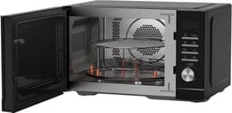 Combi Magnetron - Aanrechtoven Hetelucht - Snel Koken - 10 Voorgeprogrammeerde Programma's - 23 Liter Inhoud - Zwart — thumbnail 3