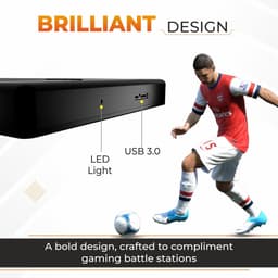 Externe Harde Schijf - Draagbare Opslag - Game Uitbreiding - Snelle USB 3.0 - 2.5 inch - Zwart — thumbnail 3