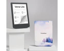 PocketBook Verse Lite e-reader Midnight Grey – 6 inch – 8 GB + Wintertime Hoesje – voordeelbundel