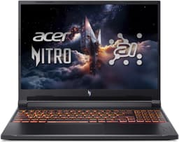 Acer Nitro V 16 AI ANV16-42-R62E - Gaming Laptop - 16 inch 180Hz - AMD Ryzen 7 - 16GB - 512GB SSD - RTX 5070 - inclusief 3mnd PC GamePass — thumbnail 1