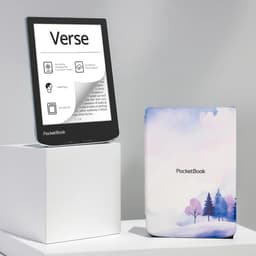 PocketBook Verse e-reader Bright Blue – 6 inch – 8 GB + Wintertime Hoesje – voordeelbundel — thumbnail 1