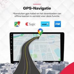 Boscer Autoradio - Geschikt voor Suzuki Swift 2005-2010 - Android 15 - 4+64GB - Draadloze Apple Carplay & Android Auto - 10.1 Inch HD IPS Touchscreen - GPS Navigatiesysteem - USB, WiFi & MP5 - Achteruitrijcamera & Microfoon — thumbnail 5