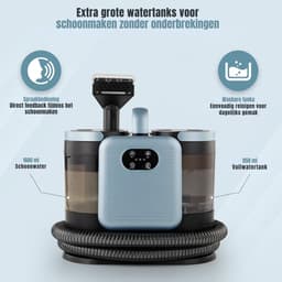 Aura® Tapijtreiniger machine - Tapijtreiniger - Tapijtreiniger apparaat - Zwart - ‎32cm x 19cm x 32cm — thumbnail 5