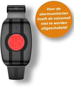 Wiesba WB74S - GPS Horloge Senior - Smartwatch voor Ouderen - Persoonlijke alarmen - alarm horloge ouderen - GPS Horloge Alzheimer - Valdetectie — thumbnail 2
