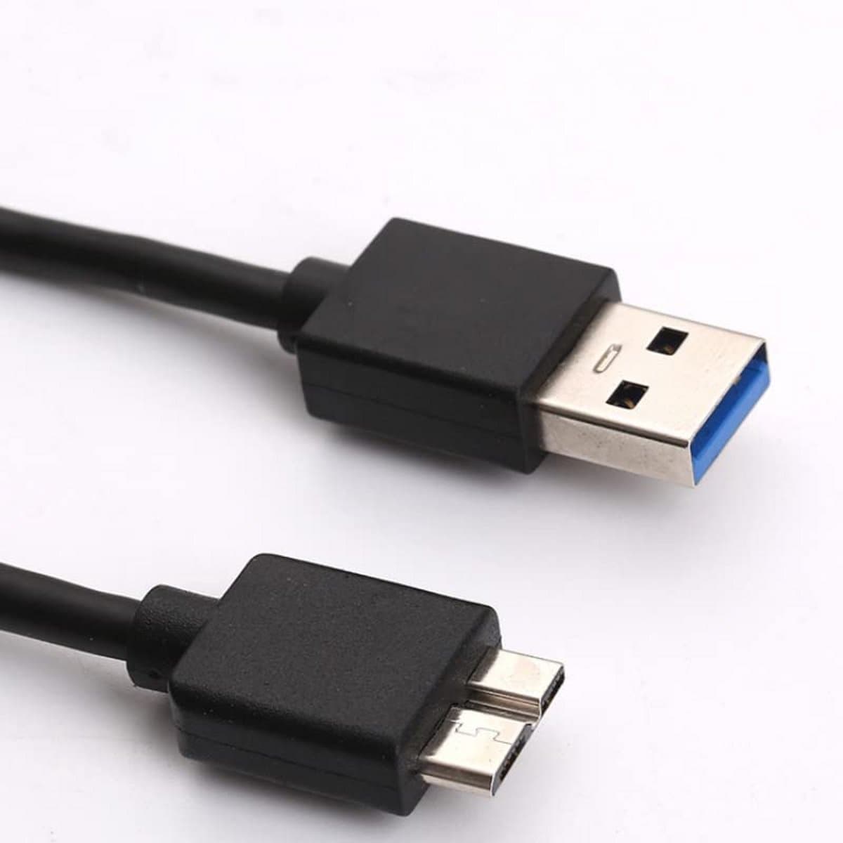 USB 3.0 naar Micro B datakabel 50 cm voor harde schijven, tablet, camera en PC — afbeelding 1