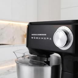 RONN® Mixer met mengkom - Mixer - Mixer met mengkom keukenmachine - Zwart - 10cm x 28cm x 32cm — thumbnail 4