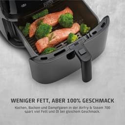 Extra Grote Heteluchtfriteuse met Stoomfunctie 7 Liter - Gezond Frituren en Stomen — thumbnail 5
