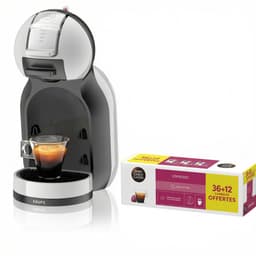 Krups Dolce Gusto Mini Me YY5832FD – Grijs – Koffiecupmachine – inclusief 48 Espresso capsules — thumbnail 1
