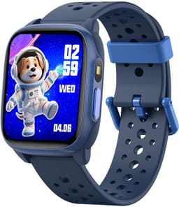 Smartwatch Kinderen – Hartslag – Camera – Stappen – Zaklamp – Blauw — thumbnail 5