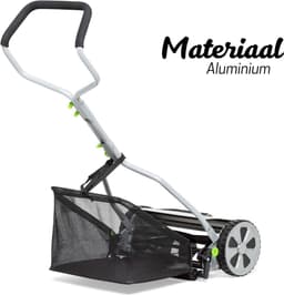 RONN® Grasmaaier Handmatig – Grastrimmer Opvangbak - Handmaaier - Grijs - 53cm x 43cm x 26cm — thumbnail 5