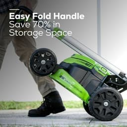 Greenworks PRO 60 volt accumaaier GD60LM61K4X — thumbnail 2