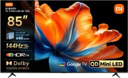 Xiaomi TV S Mini LED 2026 Smart TV – 85 Inch – 4K QLED 144Hz — thumbnail 1