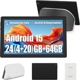 Hotlight A10RPO-15 Tablet - Android 15 tablet met oplaadbaar stereoluidspreker - 24GB RAM+64GB ROM - 10.1 inch - 5000mAh - AI-Slim Digitaal Fotolijstje & Klokmodus — thumbnail 1