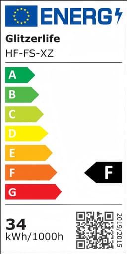 Glitzerlife -LED Plafond ventilator met verlichting – ventilator plafondlamp met afstandsbediening – Stille plafondventilator – Ø39,5 cm – dimbaar – timer – modern – voor slaapkamer, woonkamer en keuken — thumbnail 2