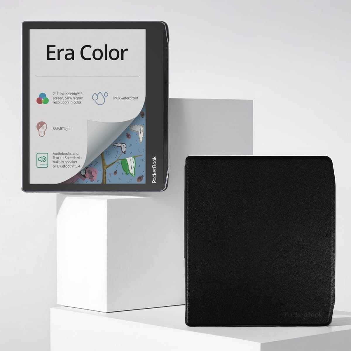 PocketBook Era Color e-reader – 7 inch – 32 GB – waterdicht + Zwart Hoesje – voordeelbundel — afbeelding 1