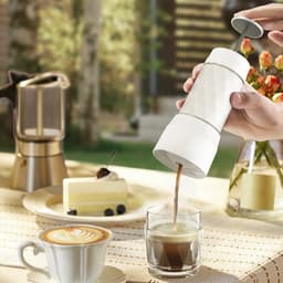Mosh Stories Draagbare Koffie Maker – Handmatige Espressomaker - Portable Koffiezetapparaat – 3-in-1 – Camping, Reizen & Outdoor — thumbnail 5