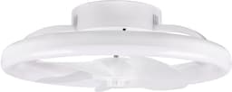 REALITY PAJALA - Ventilator - Wit mat - incl. 1x SMD 22 W - Afstandsbediening - Geintegreerde dimmer - Traploos instelbare lichtkleur - 3 snelheidsinstellingen - Geheugenfunctie via de afstandsbediening - Zomer- en wintermodus — thumbnail 1