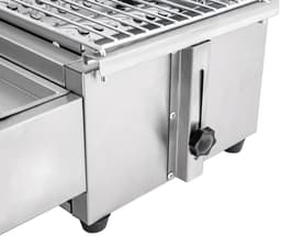 Rolu Gas BBQ – Gasbarbecue – Tafel Barbecue – Infrarood Systeem – 4 Branders – RVS – Draagbaar – Geschikt Voor LPG — thumbnail 5