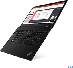 Lenovo ThinkPad T15 Gen 2 Intel® Core™ i5 i5-1135G7 Laptop 39,6 cm (15.6") Full HD 8 GB DDR4-SDRAM 256 GB SSD Wi-Fi 6E (802.11ax) Windows 10 Pro Engels Zwart — thumbnail 1
