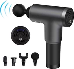 Mowa Massage gun - Massage pistool - Spier massage - Elektrisch - Ontspanning - Sport - Zwart — thumbnail 1
